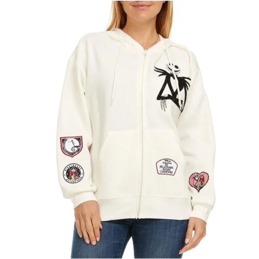 Disney Women's Nightmare
Before Christmas Full Zip Hoodie NWT